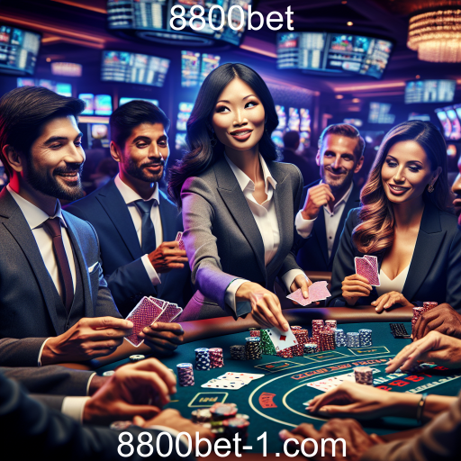 A Experiência do Cassino Ao Vivo no 8800bet